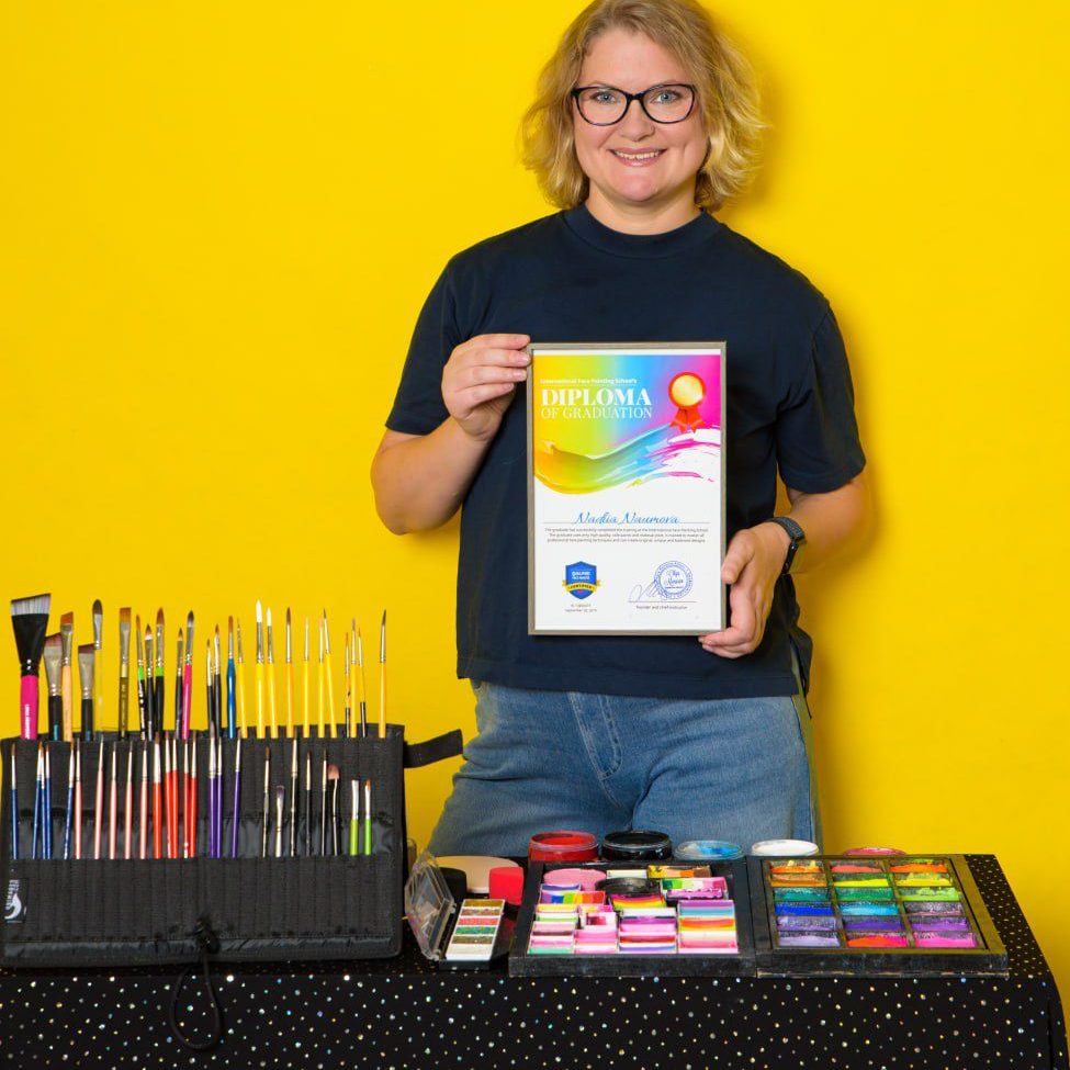 Kinderschminkkünstlerin